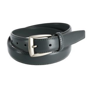CTM Men's Basic Leather Dress Belt
